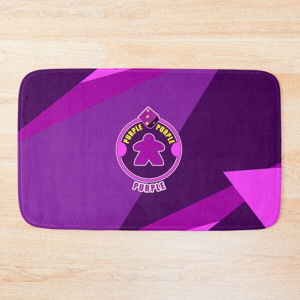 Item preview, Purple Meeple with Dice: Lines Design designed and sold by csalvati77.