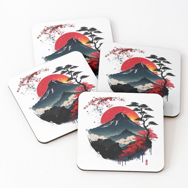 Item preview,  "Harmony in Sakura: Captivating Japanese Landscapes on Redbubble" designed and sold by DesignHeaven24.