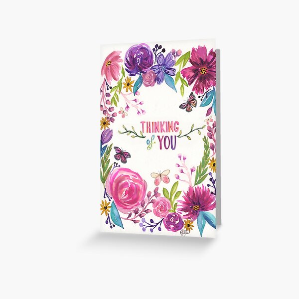 Thinking of You Card Greeting Card