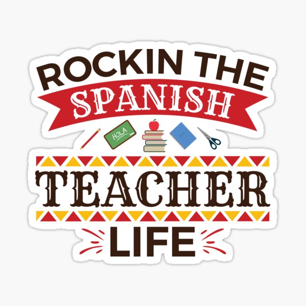 Bilingual Teacher Stickers for Sale | Redbubble