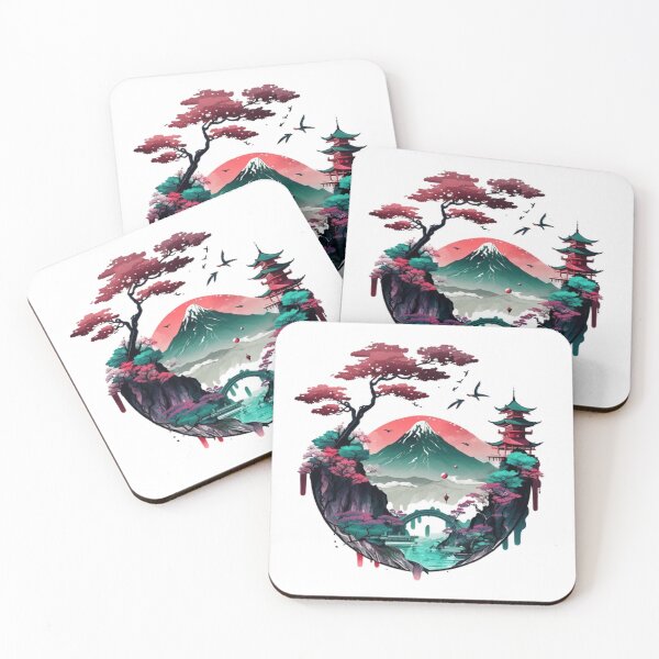 Item preview,  "Harmony in Sakura: Captivating Japanese Landscapes on Redbubble" designed and sold by DesignHeaven24.