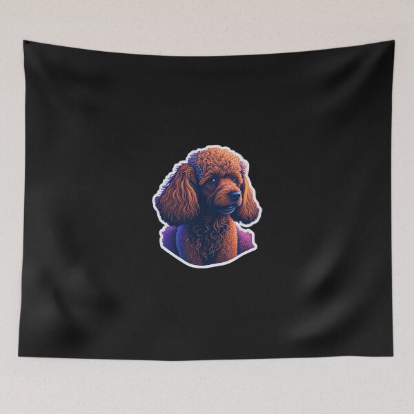 Item preview, Poodle (Sticker and Print Out) designed and sold by Sir Elgin Ortiz.
