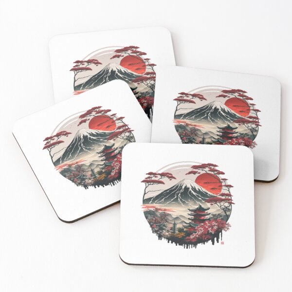 Item preview,  "Harmony in Sakura: Captivating Japanese Landscapes on Redbubble" designed and sold by DesignHeaven24.