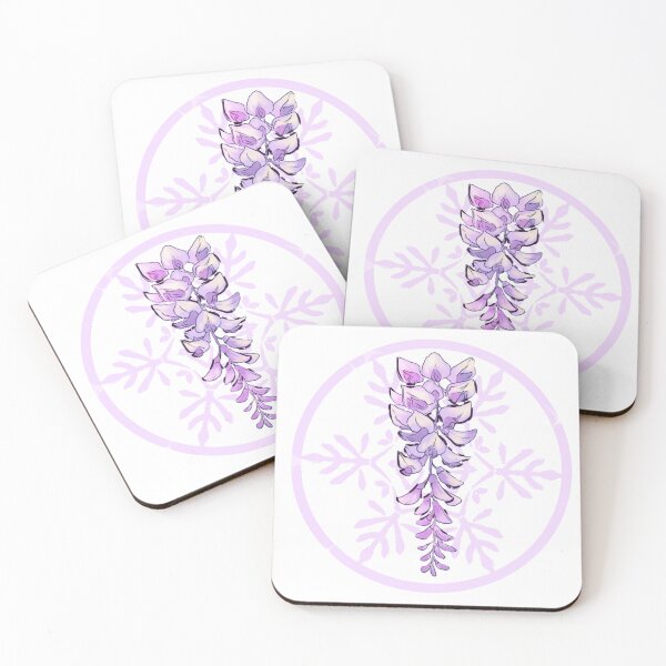 Item preview, Wisteria sticker designed and sold by MsAltar.