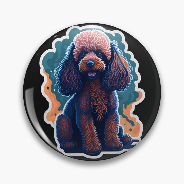 Item preview, Poodle (Sticker and Print Out) designed and sold by Sir Elgin Ortiz.