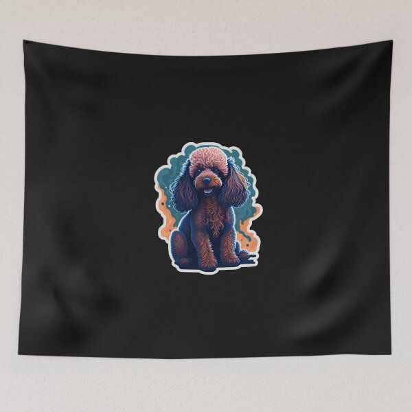 Item preview, Poodle (Sticker and Print Out) designed and sold by Sir Elgin Ortiz.
