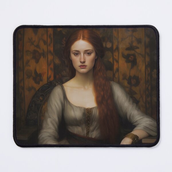 Item preview, Portrait of Winter's Rose - Tribute to Northern Heiress Legends designed and sold by nightfallcanvas.