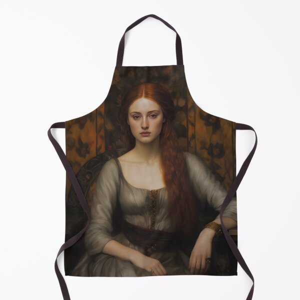 Item preview, Portrait of Winter's Rose - Tribute to Northern Heiress Legends designed and sold by nightfallcanvas.