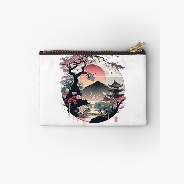 Item preview,  "Harmony in Sakura: Captivating Japanese Landscapes on Redbubble" designed and sold by DesignHeaven24.