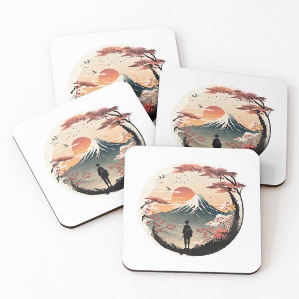 Item preview,  "Harmony in Sakura: Captivating Japanese Landscapes on Redbubble" designed and sold by DesignHeaven24.