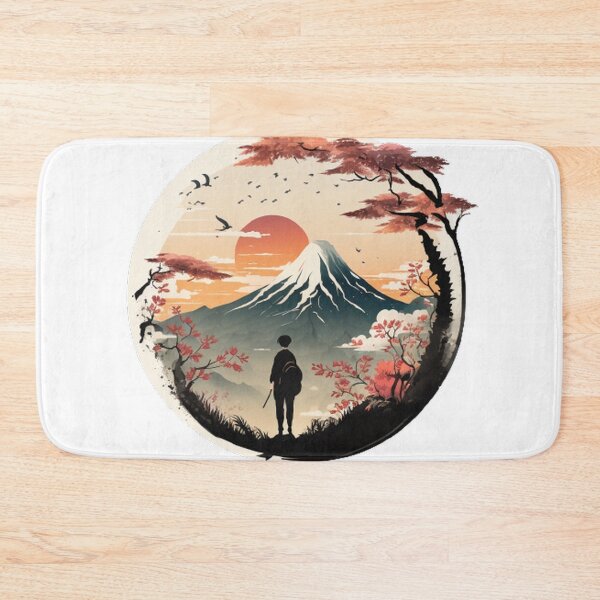 Item preview,  "Harmony in Sakura: Captivating Japanese Landscapes on Redbubble" designed and sold by DesignHeaven24.