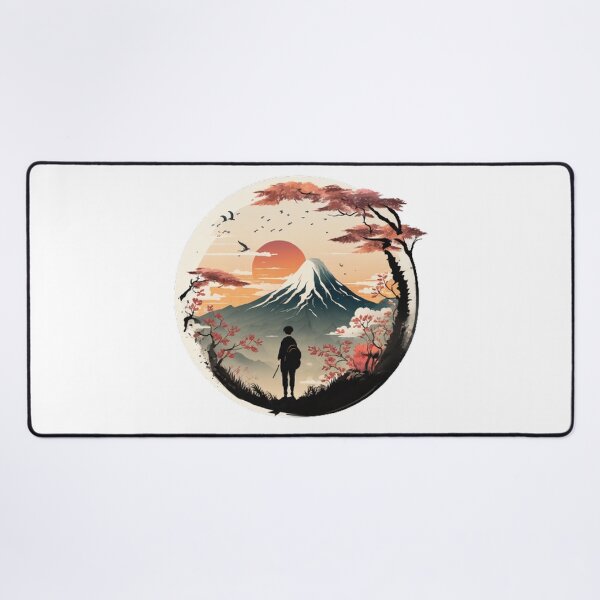 Item preview,  "Harmony in Sakura: Captivating Japanese Landscapes on Redbubble" designed and sold by DesignHeaven24.