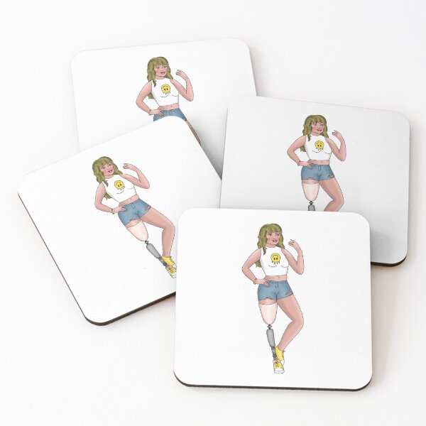 Item preview, Pin Up with Prosthetic Leg designed and sold by sincerelymarlie.