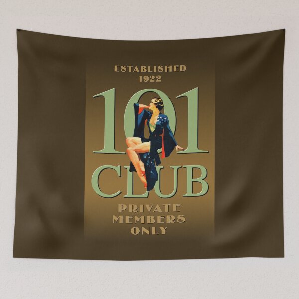 Item preview, The 101 Club (Private Members Only - Established 1922) designed and sold by TIGERDAVER.