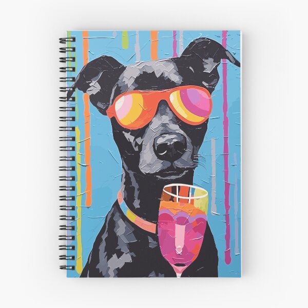 Item preview, Patterdale terrier wearing sunglasses - Cool cocktail dog designed and sold by Straya75.