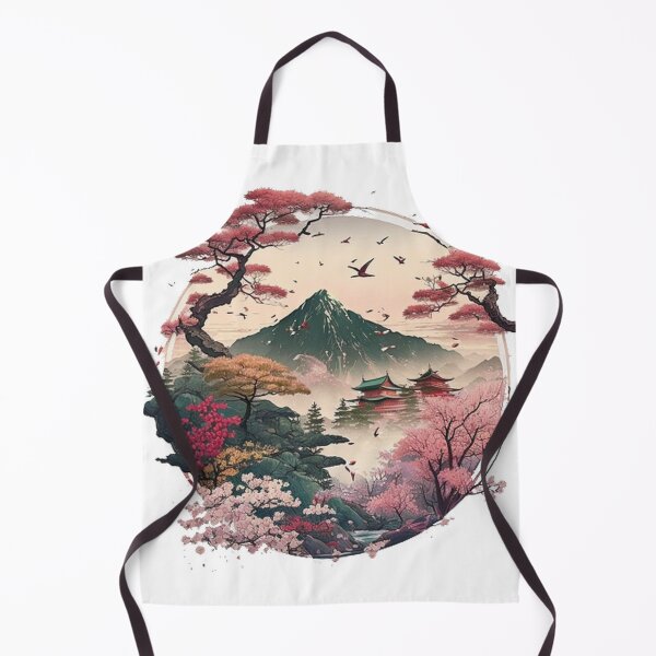 Item preview, "Harmony in Sakura: Captivating Japanese Landscapes on Redbubble" designed and sold by DesignHeaven24.