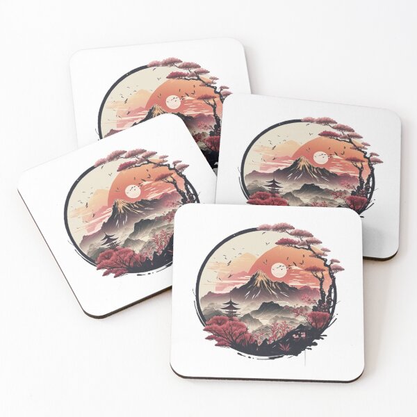 Item preview,  "Harmony in Sakura: Captivating Japanese Landscapes on Redbubble" designed and sold by DesignHeaven24.