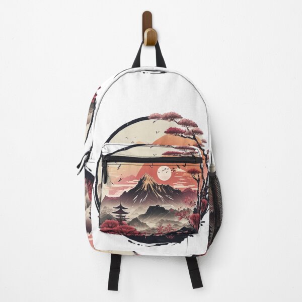 Item preview, "Harmony in Sakura: Captivating Japanese Landscapes on Redbubble" designed and sold by DesignHeaven24.