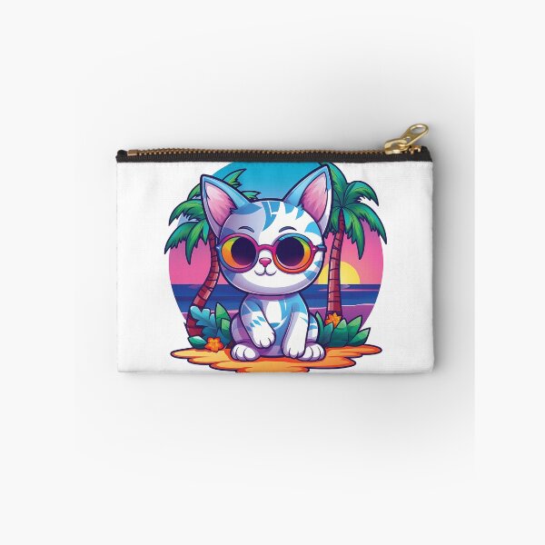 Item preview, Ilustración colorida del gatito de Kawaii | lindo y vibrante | Diseño de gato juguetón designed and sold by PopPopGfx.