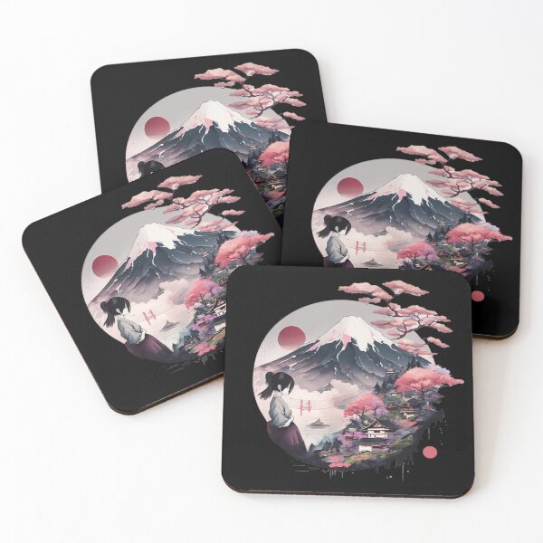 Item preview,  "Harmony in Sakura: Captivating Japanese Landscapes on Redbubble" designed and sold by DesignHeaven24.