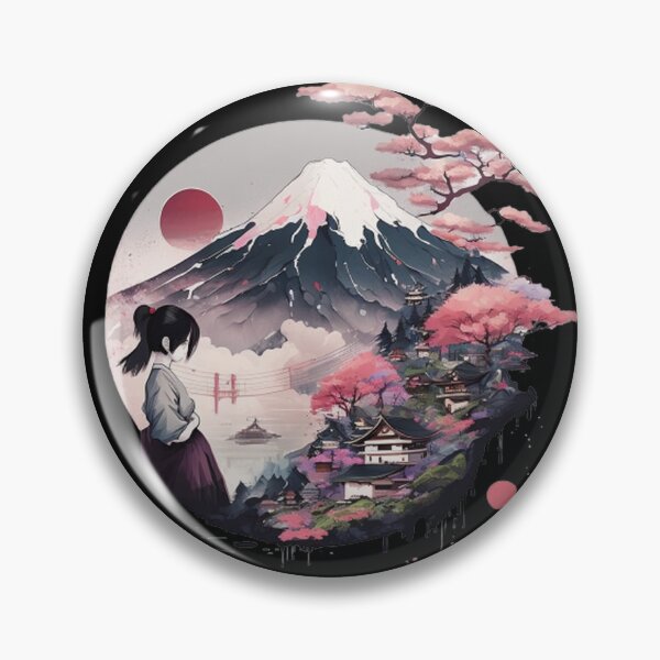 Artikelvorschau,  "Harmony in Sakura: Captivating Japanese Landscapes on Redbubble" entworfen und verkauft von DesignHeaven24.