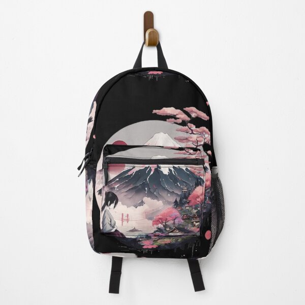 Item preview,  "Harmony in Sakura: Captivating Japanese Landscapes on Redbubble" designed and sold by DesignHeaven24.