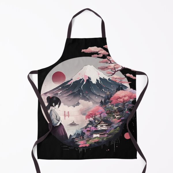 Item preview, "Harmony in Sakura: Captivating Japanese Landscapes on Redbubble" designed and sold by DesignHeaven24.