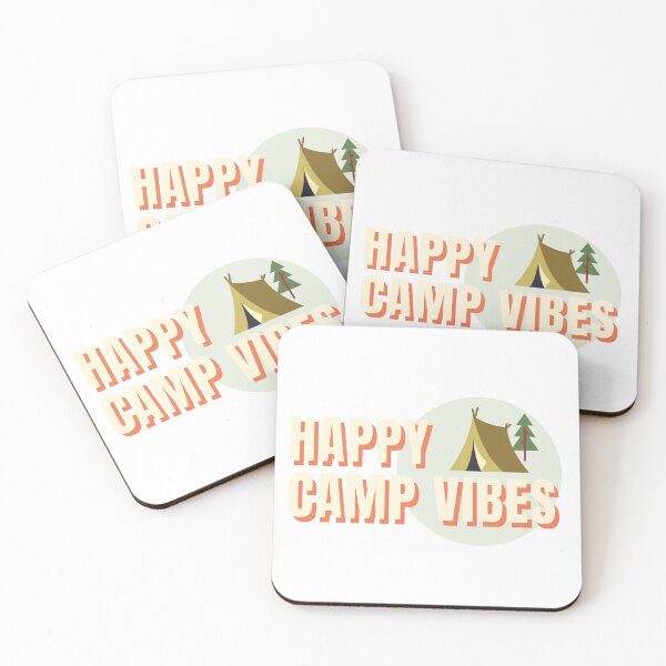 Item preview, Happy Camp Vibes, Camp Vibe, Outdoor, Nature, Hiking, Wanderlust, Travel, Adventure, Explore Design designed and sold by Mgibsonphoto.