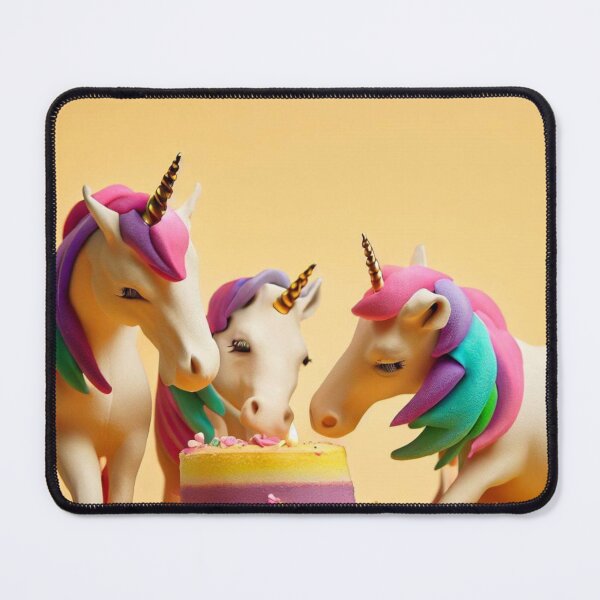 Item preview, Unicorns eating cake designed and sold by Witty-Kids.
