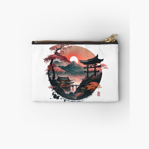 Item preview,  "Harmony in Sakura: Captivating Japanese Landscapes on Redbubble" designed and sold by DesignHeaven24.