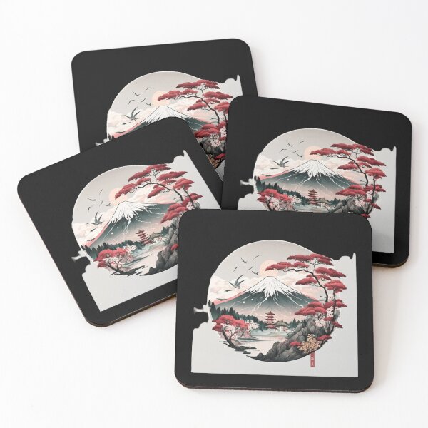Item preview,  "Harmony in Sakura: Captivating Japanese Landscapes on Redbubble" designed and sold by DesignHeaven24.
