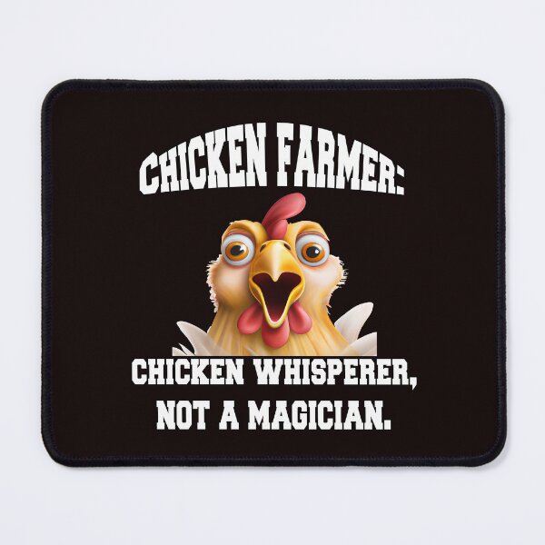 Item preview, Funny Chicken Farmer Humor Chicken Farmer: Chicken Whisperer designed and sold by fantasticdesign.