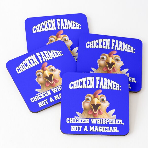 Item preview, Funny Chicken Farmer Humor Chicken Farmer: Chicken Whisperer designed and sold by fantasticdesign.