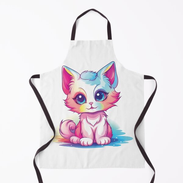 Item preview, Cute Kawaii Kitty Design | Playful and Sweet | Adorable Cat Illustration designed and sold by PopPopGfx.