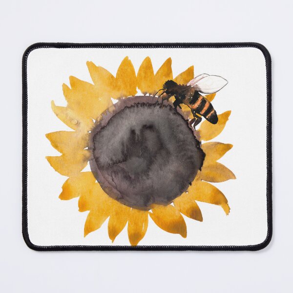 Item preview, Sunflower with Honeybee designed and sold by MGdezigns.