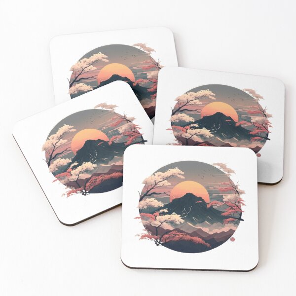 Item preview,   "Harmony in Sakura: Captivating Japanese Landscapes on Redbubble" designed and sold by DesignHeaven24.