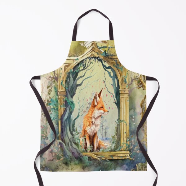 Item preview, Enchanted forest fox designed and sold by ArtStyleAlice.