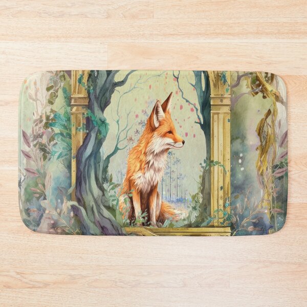 Item preview, Enchanted forest fox designed and sold by ArtStyleAlice.