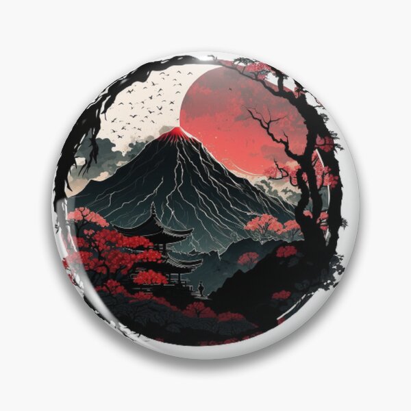 Artikelvorschau,   "Harmony in Sakura: Captivating Japanese Landscapes on Redbubble" entworfen und verkauft von DesignHeaven24.