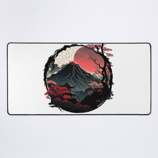 Item preview, "Harmony in Sakura: Captivating Japanese Landscapes on Redbubble" designed and sold by DesignHeaven24.
