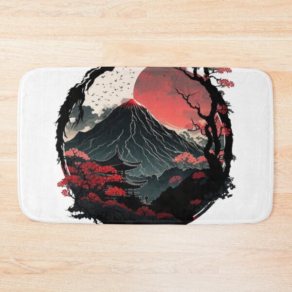 Item preview,   "Harmony in Sakura: Captivating Japanese Landscapes on Redbubble" designed and sold by DesignHeaven24.