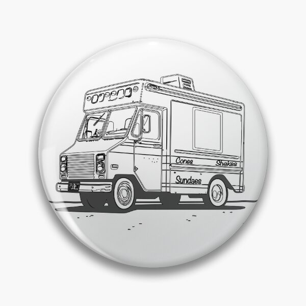 Item preview, Ice Cream Truck designed and sold by Crazy-Squirrel1.