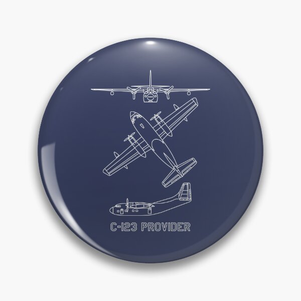Item preview, C-123 Provider American Military Transport Aircraft Plane Blueprints Diagrams designed and sold by MilitaryMart.