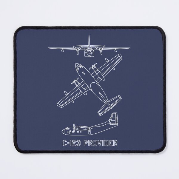 Item preview, C-123 Provider American Military Transport Aircraft Plane Blueprints Diagrams designed and sold by MilitaryMart.