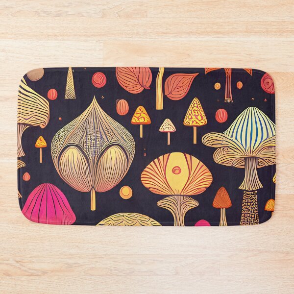 Item preview, Dreamy Mushrooms designed and sold by Transelasticart.