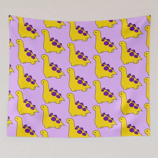 Item preview, Intersex flag dino designed and sold by bookwoof.