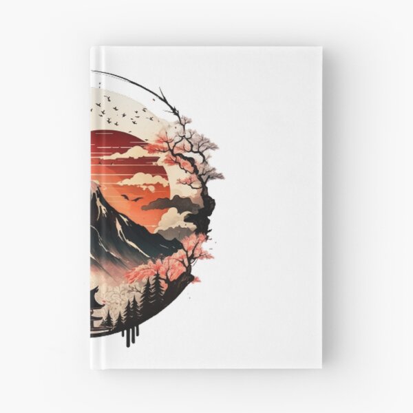 Item preview,   "Harmony in Sakura: Captivating Japanese Landscapes on Redbubble" designed and sold by DesignHeaven24.