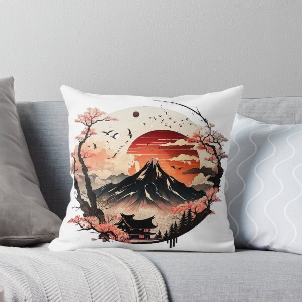 Item preview,   "Harmony in Sakura: Captivating Japanese Landscapes on Redbubble" designed and sold by DesignHeaven24.