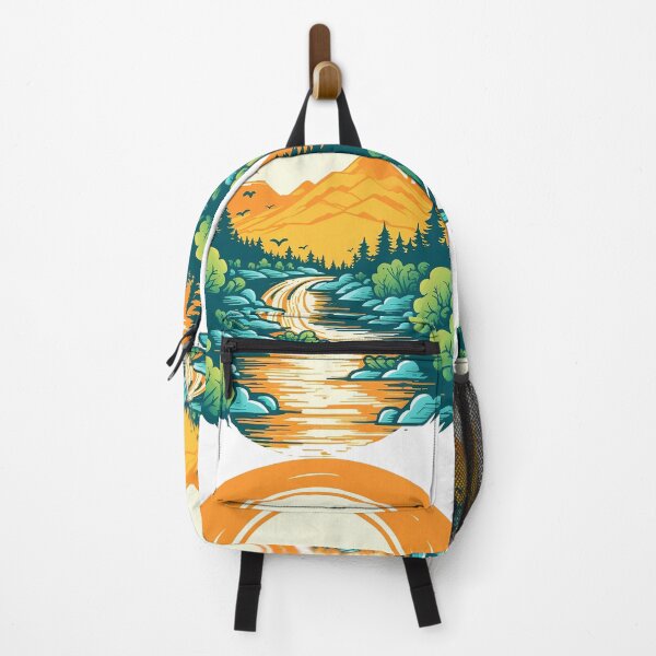 Item preview, Serene River Flow - Tranquil Forest Landscape designed and sold by MuseOfMilo.