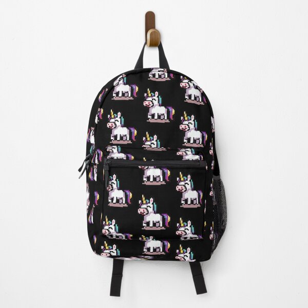 Item preview, Happy unicorn pixel art designed and sold by PexelBoi.